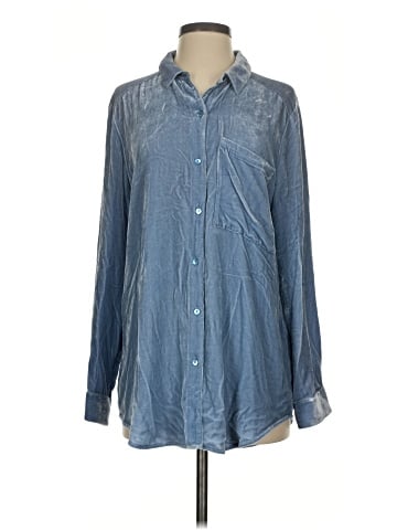 Eileen Fisher Long Sleeve Button-Down Shirt (view 1)