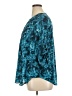 Torrid 100% Polyester Teal 3/4 Sleeve Blouse Size 1X Plus (1) - photo 5