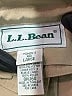 L.L.Bean Tan Trenchcoat Size L - photo 6