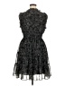 Max Studio 100% Polyester Paisley Black Cocktail Dress Size XL - photo 2