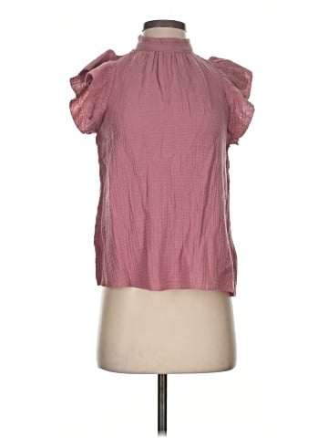 Joe's Jeans Short Sleeve Blouse (view 1)
