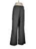 Talbots Chevron-herringbone Gray Wool Pants Size 8 - photo 2