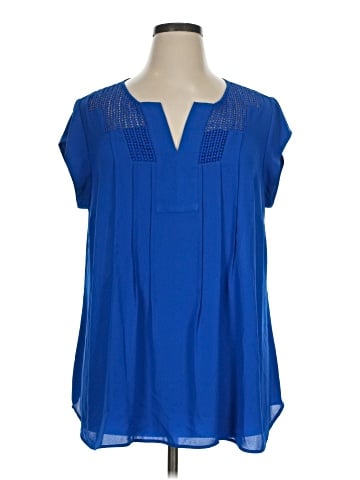 Daniel Rainn Short Sleeve Blouse (view 1)