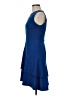 Calvin Klein Solid Blue Cocktail Dress Size 6 (petite) - photo 5