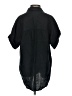 J.Crew Solid Black Short Sleeve Button-Down Shirt Size XS - photo 2