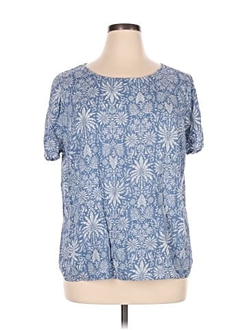 Croft & Barrow Short Sleeve Blouse (view 1)