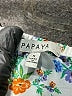 Papaya Print Blue Jumpsuit Size S - photo 4