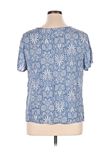 Croft & Barrow Short Sleeve Blouse (view 2)
