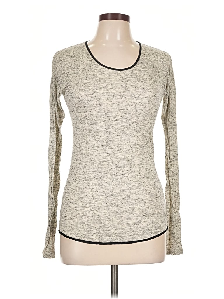 Pre-owned Rag & Bone Long Sleeve T-shirt In Gray
