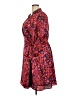 Vince Camuto Print Red Casual Dress Size 2X - photo 5