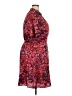Vince Camuto Print Red Casual Dress Size 2X - photo 4