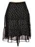 Apostrophe 100% Polyester Paisley Black Casual Skirt Size 6 - photo 1