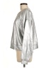 Pilcro Metallic Silver Sweatshirt Size M - photo 5