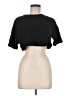 Zara Black Short Sleeve Turtleneck Size M - photo 1