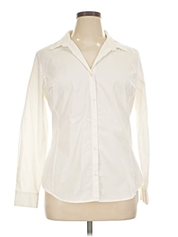 Worthington Long Sleeve Blouse (view 1)