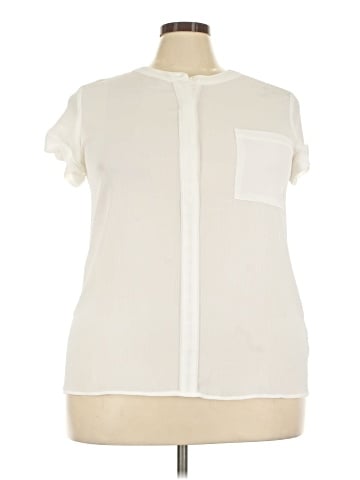 Simply Vera Vera Wang Short Sleeve Blouse (view 1)