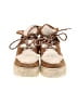 J/Slides 100% Leather Tan Sneakers Size 7 1/2 - photo 2