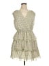 Max Studio 100% Polyester Floral Green Casual Dress Size XL - photo 1