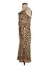 Bardot 100% Polyester Animal Print Brown Cocktail Dress Size 4 - photo 5