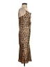 Bardot 100% Polyester Animal Print Brown Cocktail Dress Size 4 - photo 4