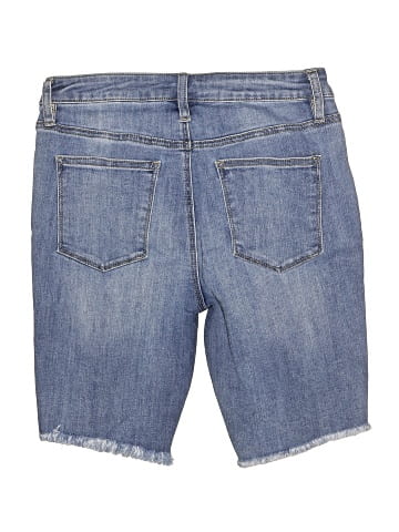 New York & Company Denim Shorts (view 2)