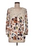 Daniel Rainn Ivory 3/4 Sleeve Blouse Size M - photo 1