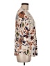 Daniel Rainn Ivory 3/4 Sleeve Blouse Size M - photo 4