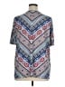 Catherines Paisley Blue Short Sleeve T-Shirt Size 1X (estimated) - photo 2