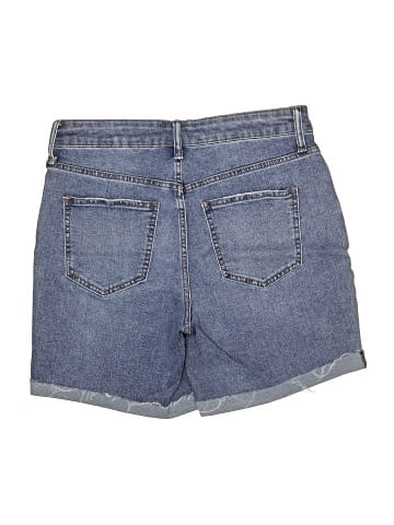 New York & Company Denim Shorts (view 2)