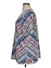Catherines Paisley Blue Short Sleeve T-Shirt Size 1X (estimated) - photo 5