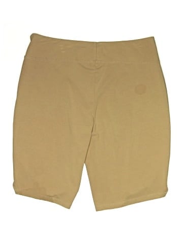 Women With Control Khaki Shorts (view 2)