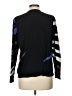 Nic + Zoe Animal Print Blue Pullover Sweater Size L - photo 2