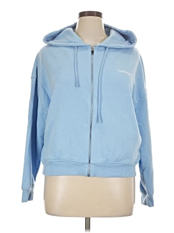 Calvin Klein Zip Up Hoodie (view 1)