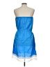 Mud Pie 100% Cotton Blue Casual Dress Size L - photo 2