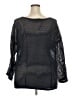 Gap 100% Cotton Solid Blue Black Pullover Sweater Size XXL - photo 2