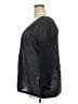Gap 100% Cotton Solid Blue Black Pullover Sweater Size XXL - photo 5