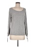 Hippie Rose Gray Pullover Sweater Size M - photo 1