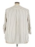Torrid 100% Polyester Ivory 3/4 Sleeve Blouse Size 4X Plus (4) - photo 2