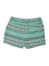 L.L.Bean 100% Nylon Stripes Teal Shorts Size XL - photo 2