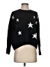 Vince Camuto Stars Black Pullover Sweater Size XS - photo 1