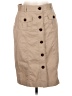 Talbots Solid Tan Casual Skirt Size 6 Petite - photo 1