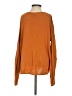 Garnet Hill Orange Silk Pullover Sweater Size S - photo 2