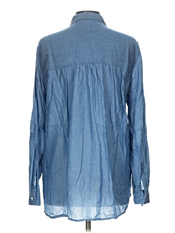 Ann Taylor LOFT Long Sleeve Button-Down Shirt (view 2)