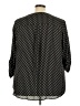 Torrid 100% Polyester Black 3/4 Sleeve Blouse Size 4X Plus (4) - photo 2