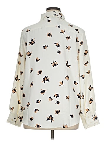 Ann Taylor Long Sleeve Blouse (view 2)