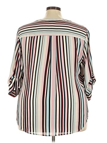 Torrid 3/4 Sleeve Blouse (view 2)