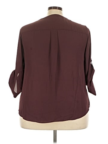 Torrid 3/4 Sleeve Blouse (view 2)
