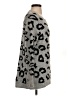 Abercrombie & Fitch Animal Print Gray Pullover Sweater Size S - photo 4