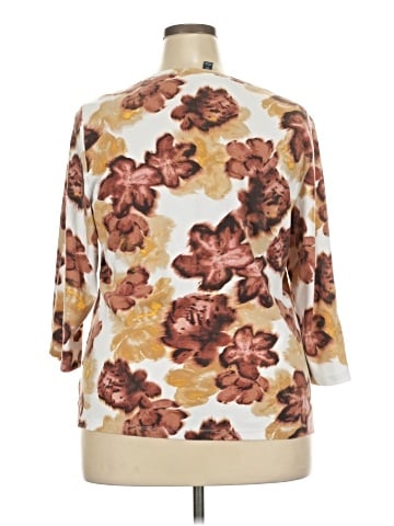 Karen Scott 3/4 Sleeve Blouse (view 2)