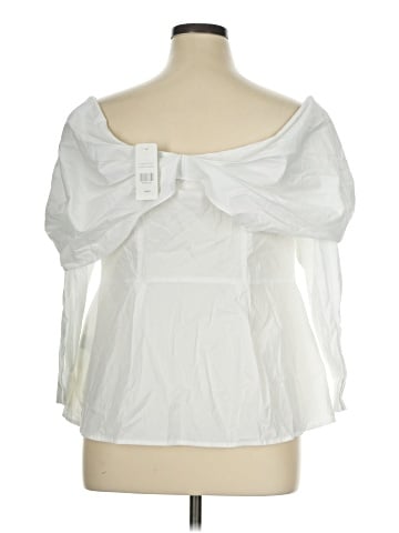 FASHION TO FIGURE Long Sleeve Blouse (view 2)